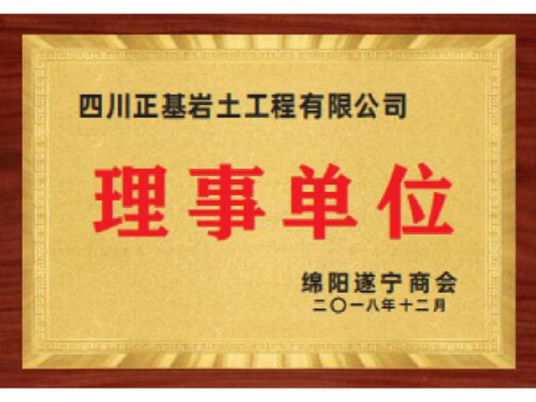 綿陽市(shì)建築施工企業協會理(lǐ)事單位
